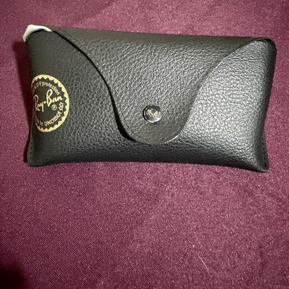 Ray Ban Steve RB4487 6632/19 Black Blue Square Sunglasses Case & Wipe